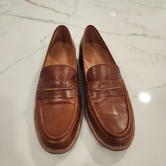 Brown Leather Loafers
